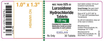 Lurasidone HCl_120 mg.jpg Lurasidone Hydrochloride Tablets_120mg - Lurasidone HCl 120 mg